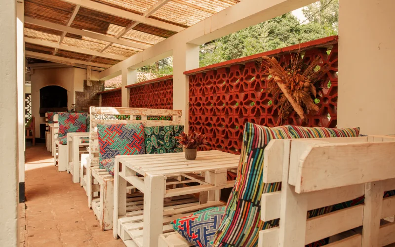 bonsai village veranda image